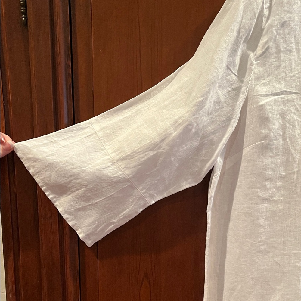 J. Jill Cream Tunic with Gold Accents - Picture 2 of 4